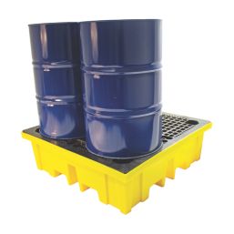Essentials BP4FW Bund Pallet 4 x 205Ltr Drums