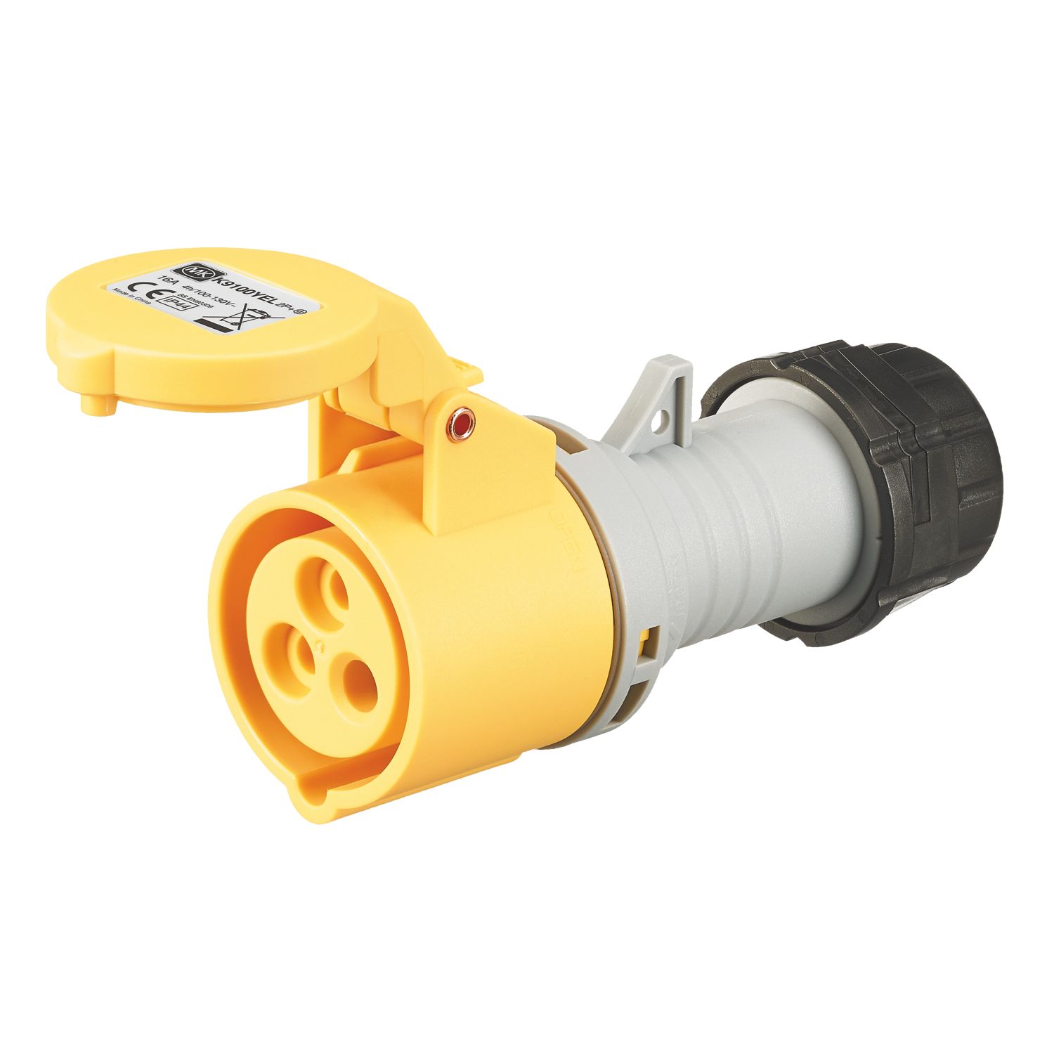 MK 16A 2P+E Connector 100-130V (217JR)