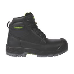 Apache Cranbrook Size 10  Black Waterproof  Safety Boots