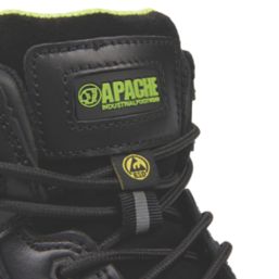 Apache Cranbrook Size 10  Black Waterproof  Safety Boots