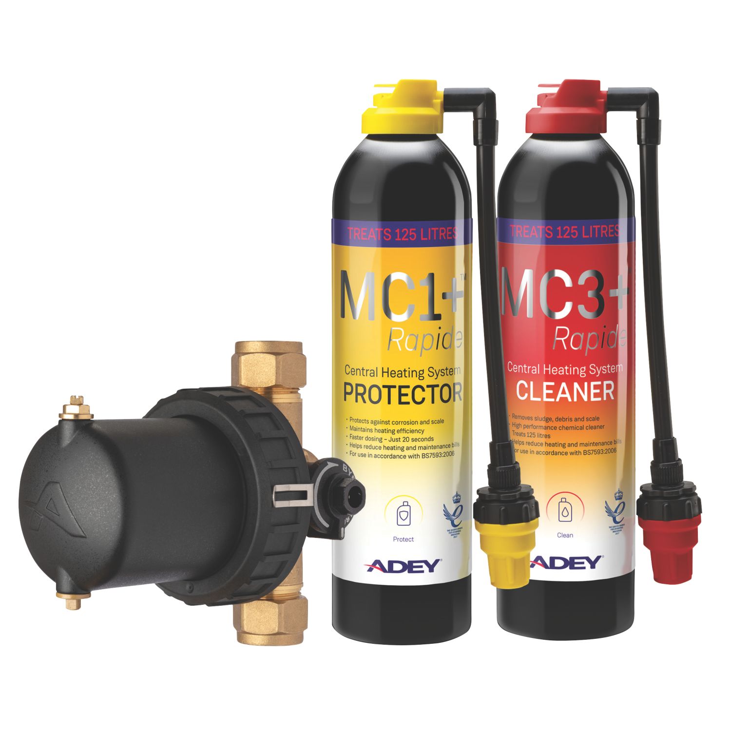 Adey MagnaClean Atom Magnetic Filter & Chemical Pack 22mm (217KF)