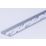 Splashwall Edge Profile Matt Silver 750mm x 4mm