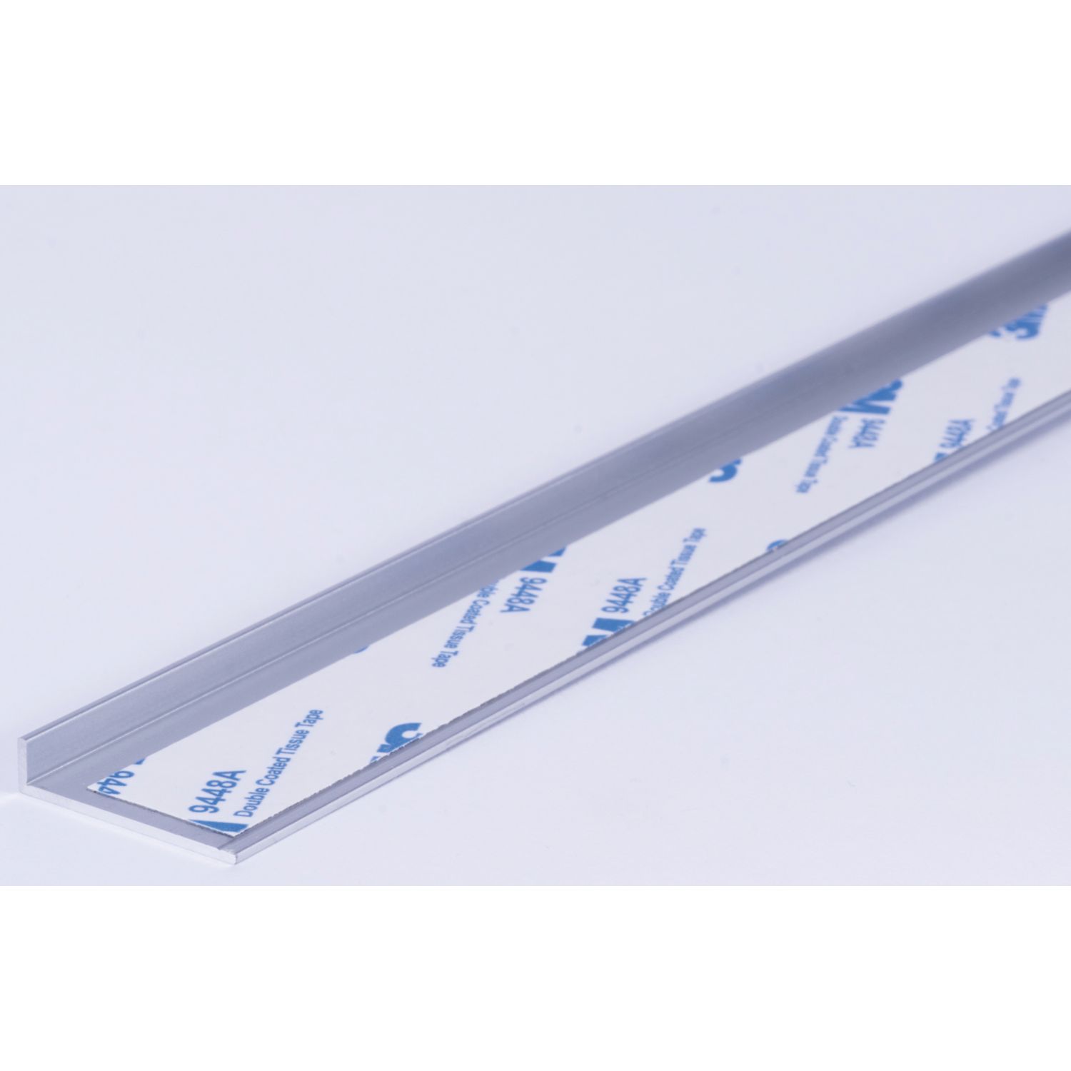 Splashwall Edge Profile Matt Silver 750mm x 4mm (217RK)