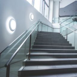 Luceco Celeste Outdoor Round LED Bulkhead White 15.5W 2200lm