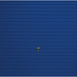 Gliderol Horizontal 8' x 7' Non-Insulated Framed Steel Up & Over Garage Door Signal Blue