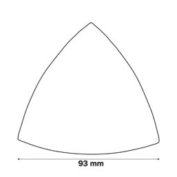 Erbauer   45-Grit Grout Segmented Cutting Blade 89mm
