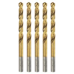 Erbauer  Straight Shank Metal Drill Bits 6mm x 93mm 5 Pack