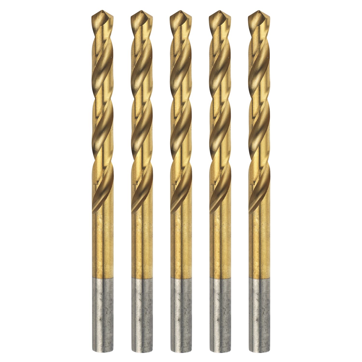 Erbauer Straight Shank Metal Drill Bits 6mm x 93mm 5 Pack (21842)