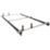 Van Guard VG248-3L2H1 Toyota Proace 2013 - 2016 ULTI Van Roof Bars 1400mm