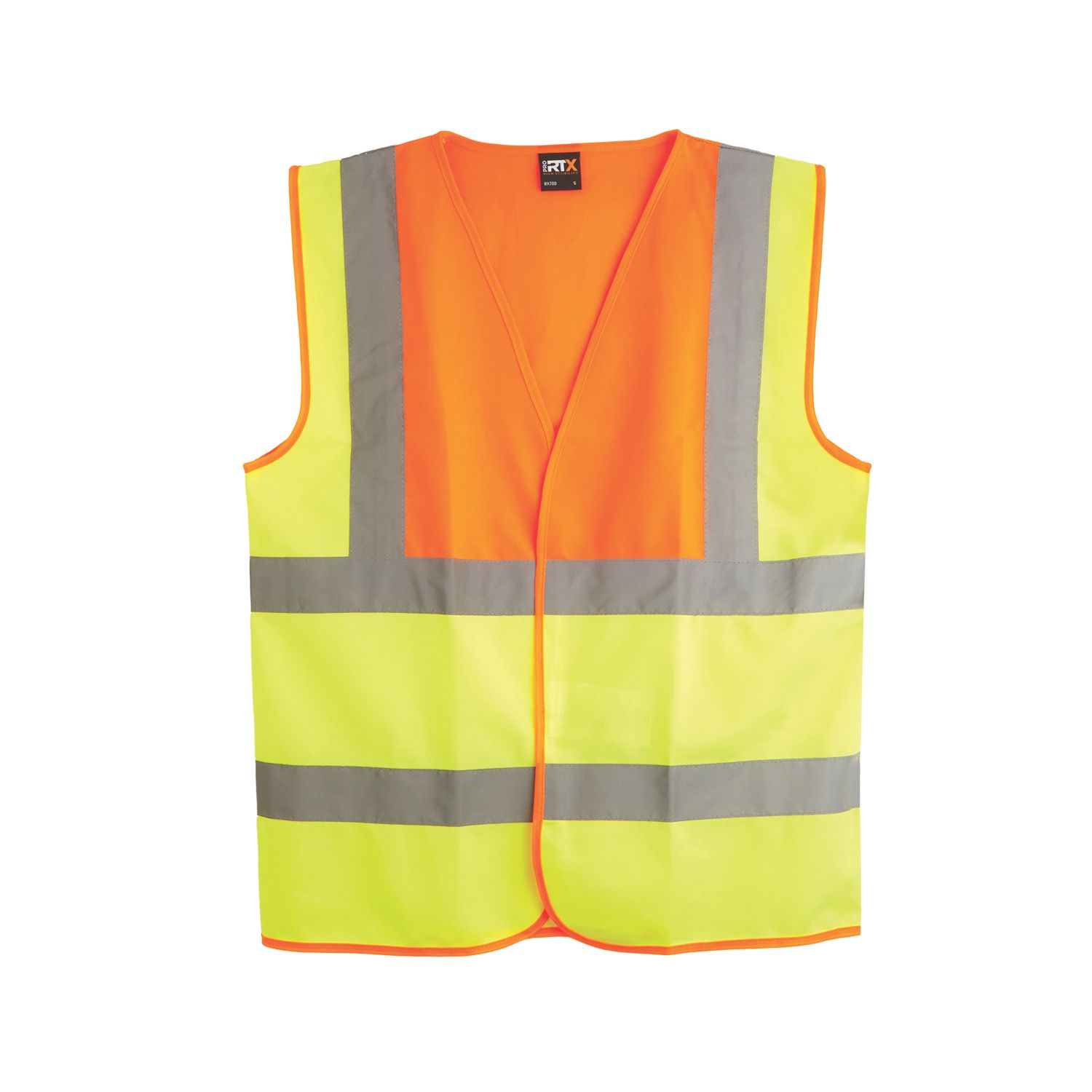 Pro RTX High Visibilty Waistcoat Yellow / Orange X Large 48" Chest (218AL)