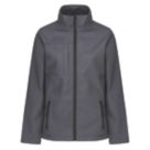 Regatta Octagon Womens Softshell Jacket Seal Grey (Black) Size 20