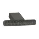 Elite Knobs & Handles Kensington Knurled T-Knob Matt Black 60mm