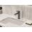 Bristan Frammento Gun Metal Grey 170mm Standard Lever Mono Basin Mixer Tap  With Clicker Waste