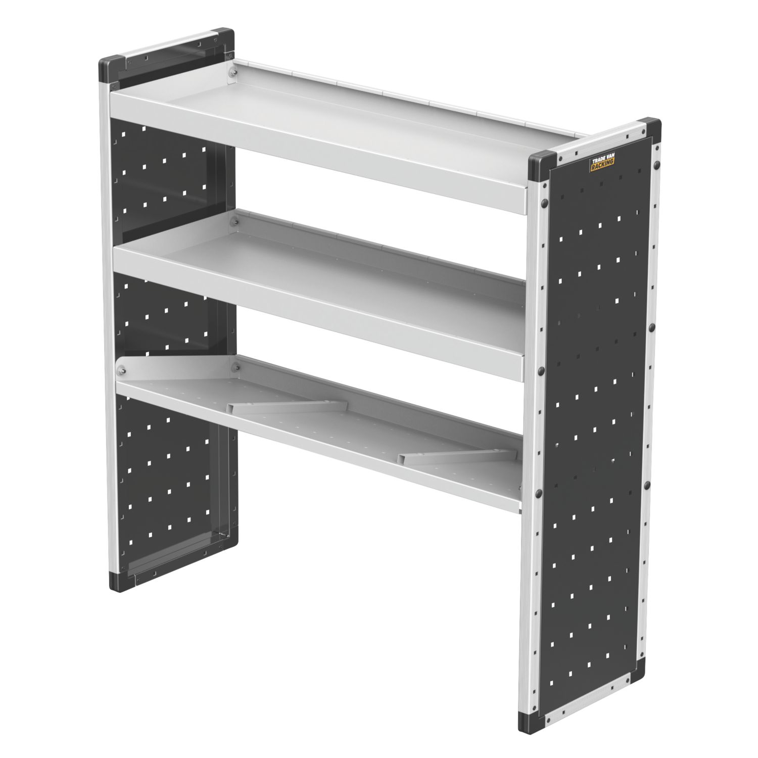 Van Guard Universal Trade Van Racking Unit (2 Straight & 1 Angled Shelves) 1250mm x 381mm x 1279mm (218KP)