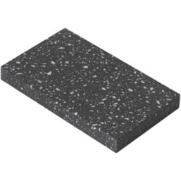 Metis  Black Composite Kitchen Worktop 3050mm x 620mm x 15mm