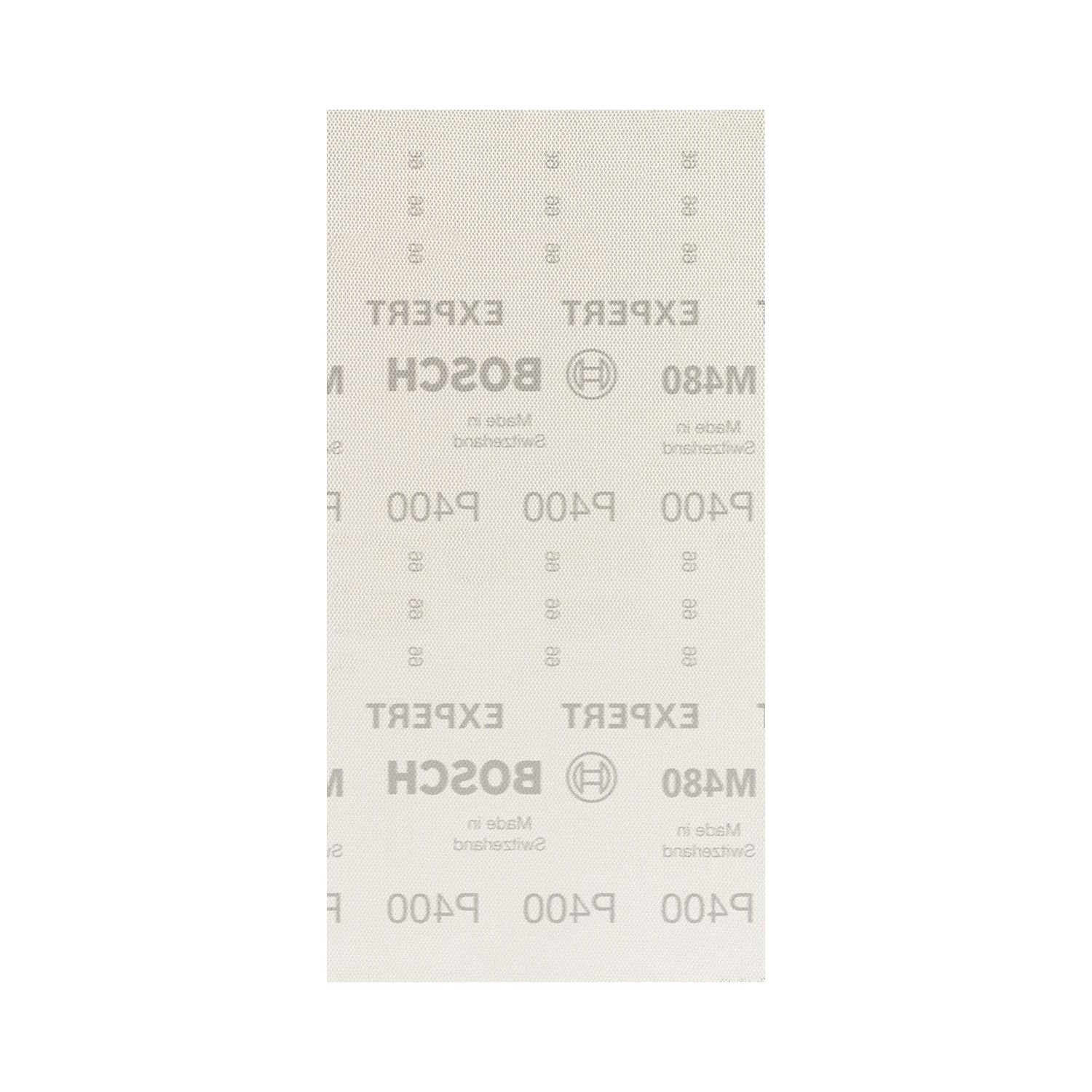 Bosch Expert M480 400 Grit Mesh Multi-Material Sanding Nets 230mm x 115mm 10 Pack (218RR)
