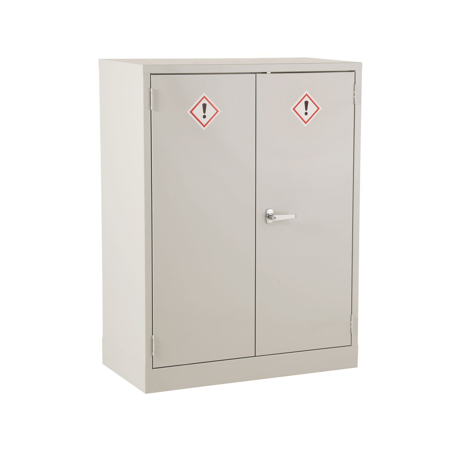 Barton 2-Shelf COSHH Cabinet Grey 915mm x 457mm x 1219mm (218VV)