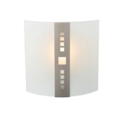 Glacia Wall Light Brushed Chrome