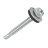 6.3 x 32 & 45mm STAINLESS SLOTTED HEX SELF DRILLING MASONRY SELF TAPPING SCREWS 
