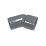 FloPlast Solvent Weld Conversion Bend 135° Grey 40mm 5 Pack