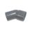 FloPlast Solvent Weld Conversion Bend 135° Grey 40mm 5 Pack