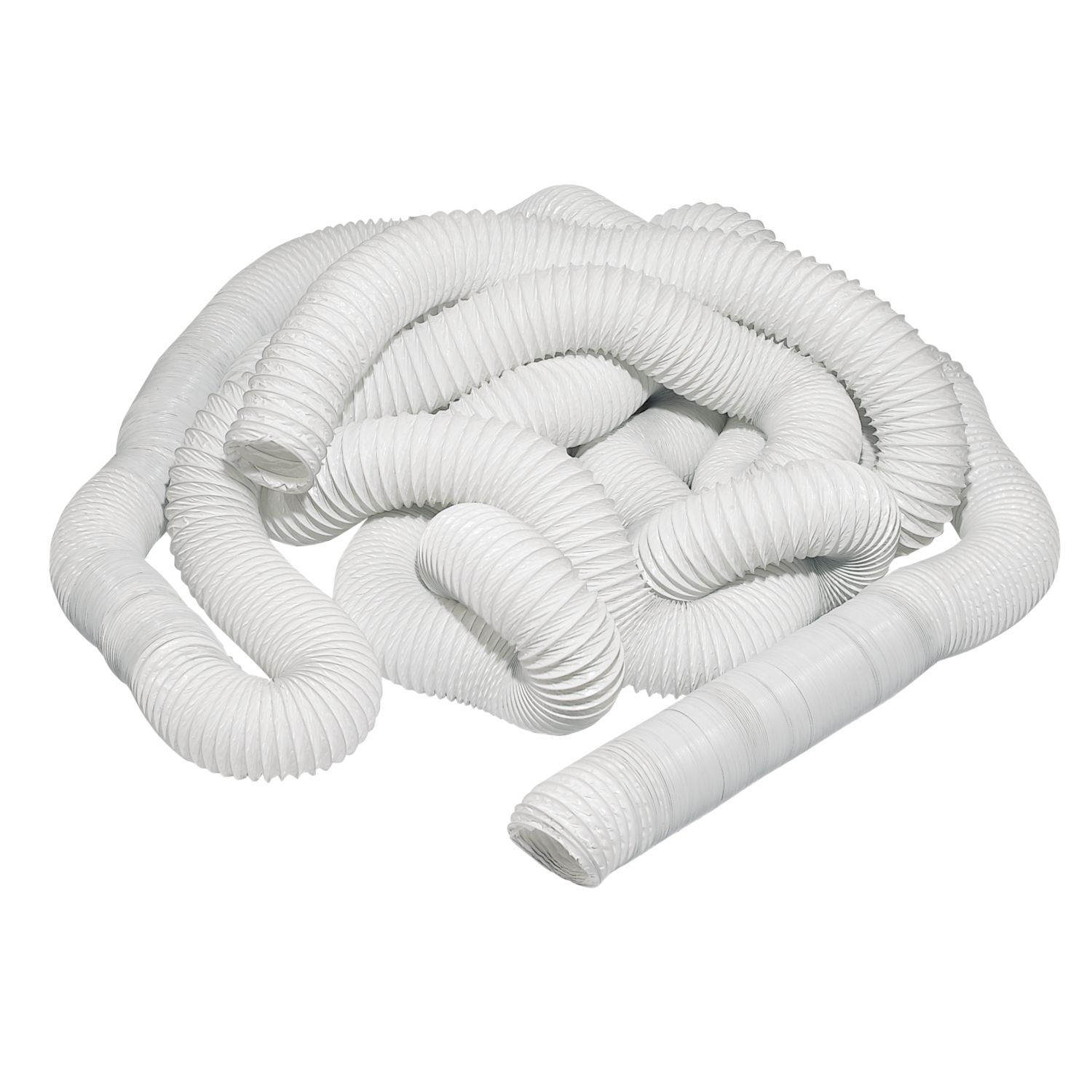 Manrose PVC Flexible Ducting Hose White 45m x 100mm (21954)