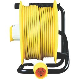 Masterplug LVCT5016/2-XD 16A 2-Gang 50m  Cable Reel 110V