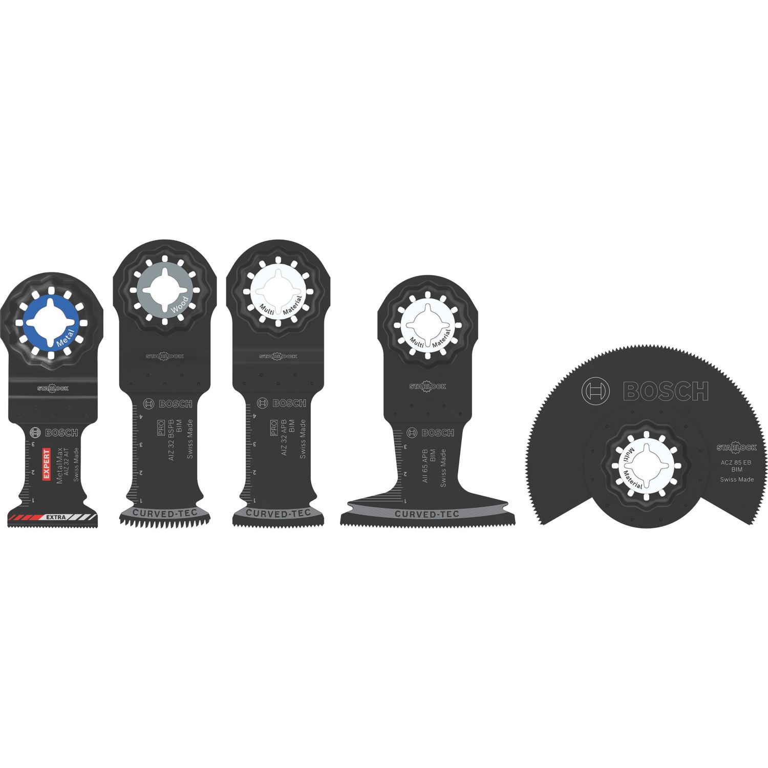Bosch Multi-Material Cutting Blade Set 5 Pieces (219AK)