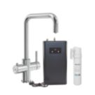 ETAL Elise 4-in-1 Instant Boiling Water Tap Brushed Brass