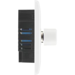 British General 800 Series 2-Gang 2-Way LED Dimmer Switch  White