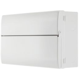 British General Circuit Protection 9-Module 8-Way Part-Populated High Integrity Main Switch Consumer Unit with SPD