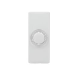 Byron DBW-22011 Wired Illuminated Bell Push White