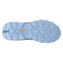 Hi-Tec Infuse Low Size 8 Womens Blue Waterproof  Non Safety Trainers