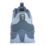Hi-Tec Infuse Low Size 8 Womens Blue Waterproof  Non Safety Trainers