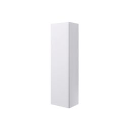 Essentials Genoa Wall-Mounted Bathroom Cabinet White Matt 350mm x 250mm x 1200mm