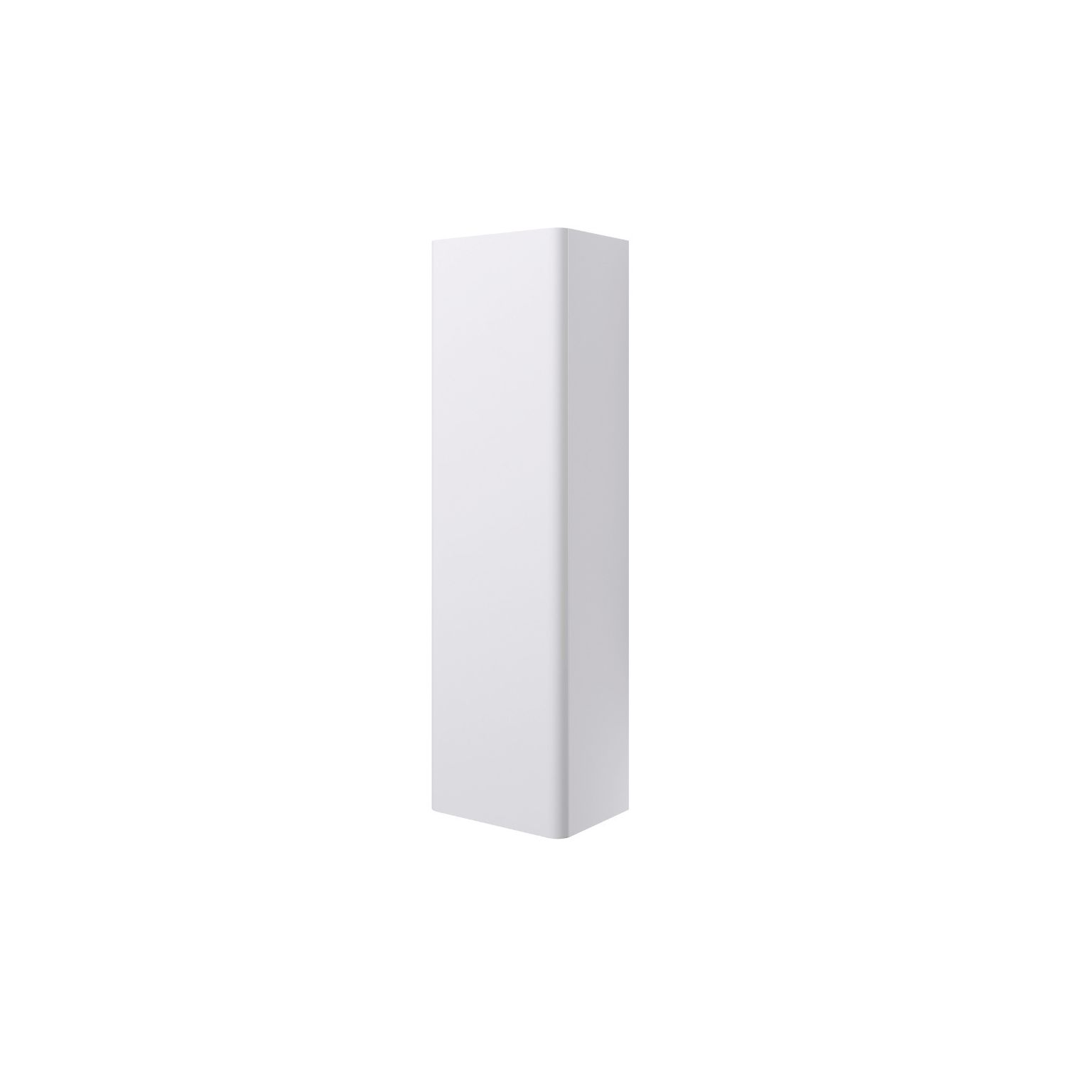 Essentials Genoa Wall-Mounted Bathroom Cabinet White Matt 350mm x 250mm x 1200mm (219EY)
