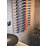 Terma Michelle Designer Towel Rail 1200mm x 500mm Grey / Orange 2460BTU