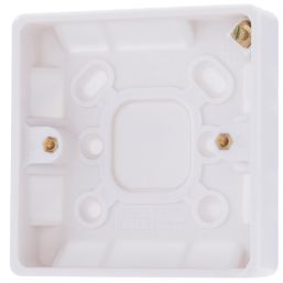 British General  1-Gang Surface Pattress  Box 16mm