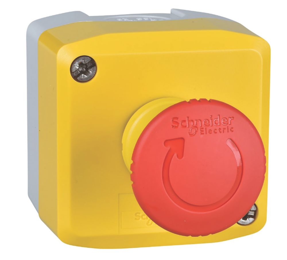 Schneider Electric XALK178 Red Push-Button Complete Control Station ...