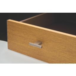 Elite Knobs & Handles Kensington Knurled T-Knob Brushed Nickel 60mm