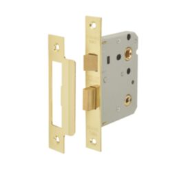 ERA  Brass Bathroom Lock 76mm Case - 56mm Backset