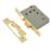 ERA  Brass Bathroom Lock 76mm Case - 56mm Backset