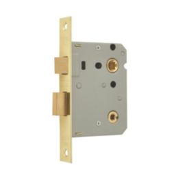 ERA  Brass Bathroom Lock 76mm Case - 56mm Backset
