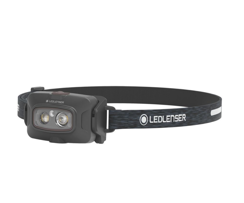 LEDlenser HF4R Signature Rechargeable LED Head Torch Black 600lm Screwfix