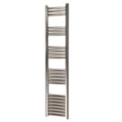 Towelrads 1400mm x 300mm 1282BTU Grey / Silver Flat Designer Towel Radiator