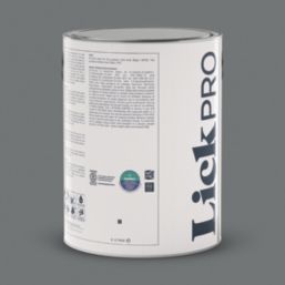LickPro  5Ltr Grey 10 Vinyl Matt Emulsion  Paint
