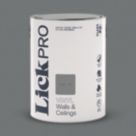 LickPro  5Ltr Grey 10 Vinyl Matt Emulsion  Paint
