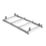 Van Guard VG337-4-L2H1 Citroen Dispatch 2016 on ULTI Van Roof Bars 1400mm