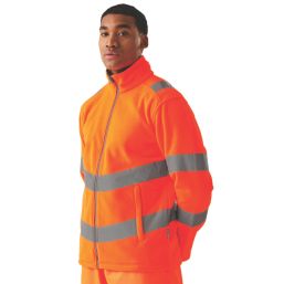 Regatta Thor Hi-Vis Pro Fleece Orange X Large 43.5" Chest
