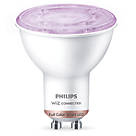 Philips   GU10 RGB & White LED Smart Light Bulb 4.7W 345lm